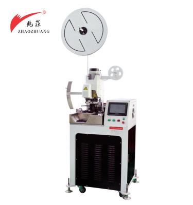 China Automatic Single End Crimping Wire Cutting Connector Terminal Stripping Crimping Machine for sale