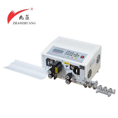 China Wire Processing Automatic Computer 10mm2 Electric Wire Cutting And Stripping Machine for sale