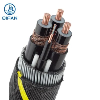 China 33kv 35kv 66kv Subsea AC XLPE Insulated Lead Alloy Sheath Swa Optial Fiber Submarine Power Cable for sale