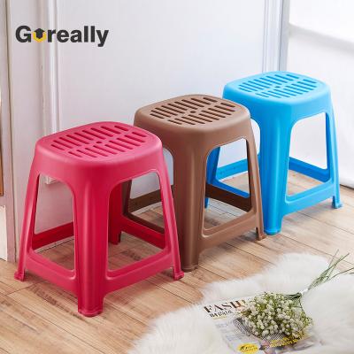 China stool home & Best Price Chinese Stackable Ottoman Low Low Height Short Plastic Stool for sale