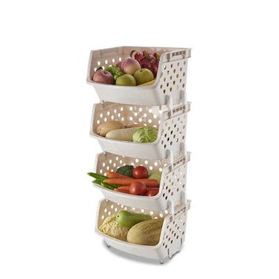 China Factory Price Storage Basket Viable Useful Plastic Organizer for sale