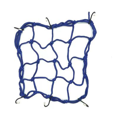 China Most Popular Portable Outdoor Wear-resistant Sporting Goods Fixed Luggage Elastic Net Rubber Cargo Net for sale