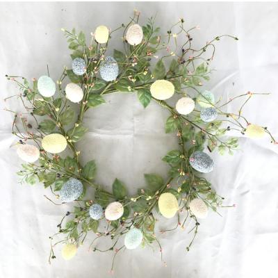 China Pure Handmade Chinese Hot Sale Home Factory Decorative Easter Door Wreath for sale