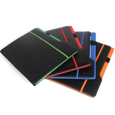 China Xinghao Brand Xinghao Leather Eco-friendly Stationery File Folder Office Conference Notebook for sale