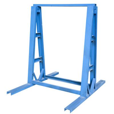 China Suitable outdoors for a frame trolley metal storage rack stone slab glass rack for sale