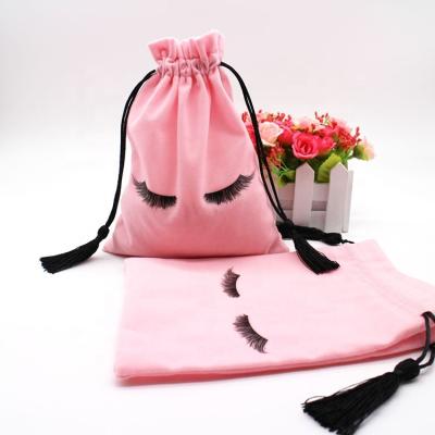 China New Arrival Gift New Arrival Luxury Design Travel Drawstring Velvet Soft Jewelry Dust Bag With Logo for sale