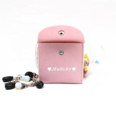 China Fashionable Wholesale Hot Selling Small Velvet Jewelry Storage Bag Suede Envelope Pouch Jewelry Bag for sale