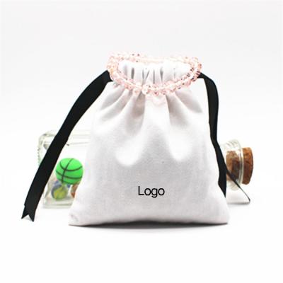 China Personalized Custom Logo Printed Eco Friendly Wholesale Recyclable Natural Cotton Drawstring Canvas Bag for sale