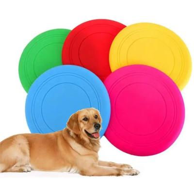 Cina Disegno personalizzato Polyurethane PU Foam Pet Training Flying Saucer Soft Frisbee Toy per cani in vendita