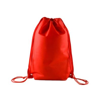 China Cheap Promotional Non Woven Rope Handle Custom Cardboard Kids School Backpack for sale