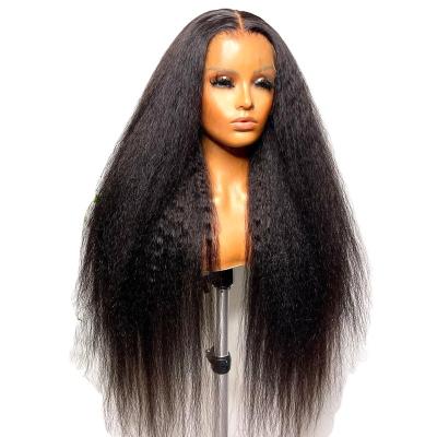 China New Style Euramerican Fleeciness Synthetic Hair In Long Straight Hair Cleavage Wig Chemical Fiber Female Head To Cover for sale