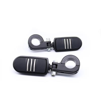 China Aluminum Alloy Motorcycle Foot Rest Foot Pegs Pedal Road Pedals Foot Pegs For Harley Touring Road Electra Street 1200 Glide King XL 883 for sale