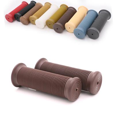 China Rubber Motorcycle Grips Retro Rubber Hand Grips 7/8