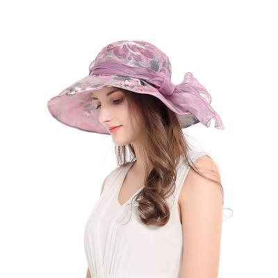 China Wholesale high quality UPF 50 UV production OEM beach hats women beach hat pop lady summer beach hat for sale