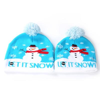 China Wholesale Latest Party Design Felt Christmas Knitted Hat Custom Knit Hat For Party for sale