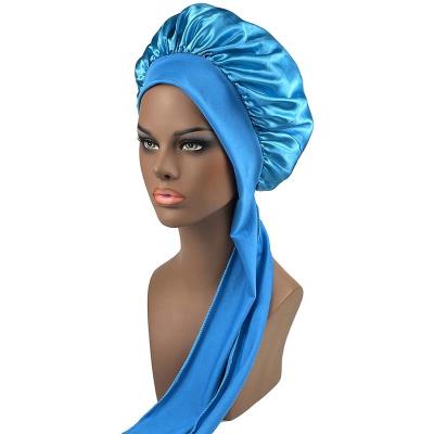 China Amazon Reusable Hot Selling Reusable Wide Brim Hair Shower Cap Solid Color Shower Caps Custom Shower Caps for sale