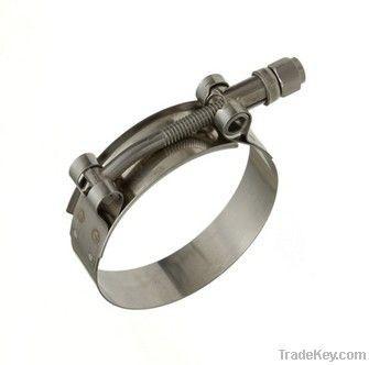 China High Pressure Carbon Steel Industrial Hose Clamps For Mechanical Equipment for sale