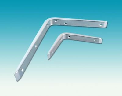 China Customized Steel Angle Brackets Metal Stamping Fabrication For Shelf for sale