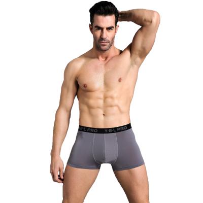 China Amazon hot men's breathable underwear boxer shorts sports track athletic running men's shorts sportswear for sale