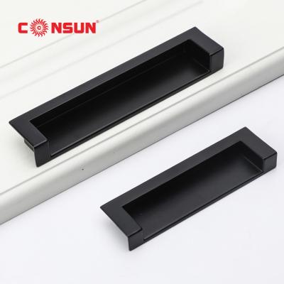 China Furniture Hardware Modern Cabinet Door Pull Handle Cabinet Drawer Zinc Alloy Handle for sale