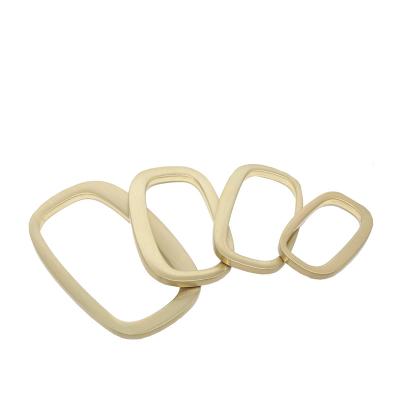 China Designer Luxury Custom Underware Alloy Bikini Accessories Material Buckels Rings For Swimwear Bikini Bra for sale