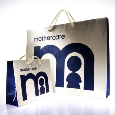 China Environmentally Friendly ECO Manufacturers Provide Custom Printed Mother & Baby Products Paper Bags for sale