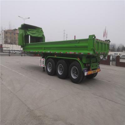 Cina scarico posteriore di 40000kg 9m nuovo/seconda mano 12 Wheeler Truck With Tarpaulin in vendita