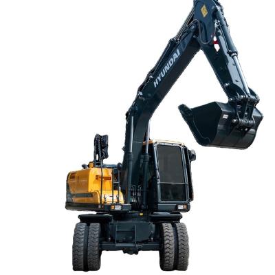 China Hotels Hyundai mini wheel excavator 6 ton popular in Canada for sale