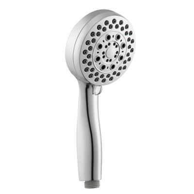 China Without diverter good quality ABS Chrome plastic multi function hand shower with factory price for sale