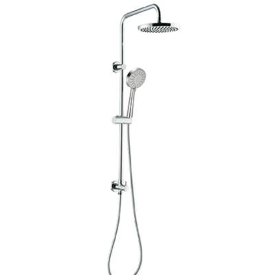 China With sliding bar bathroom accessories, high quality shower head system, sliding shower rail set and faucet for sale