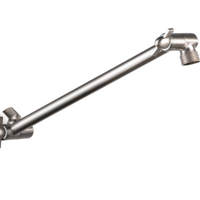 China Without Switch Stainless Steel Adjustable Shower Arm Extension Shower Arm for sale