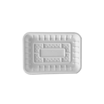 Κίνα Biodegradable Household Disposable Food Tray Corn Starch Based Take Away Box προς πώληση