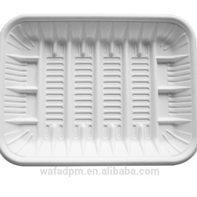 Κίνα Bioplastic Disposable Food Tray Large Meat And Fruit Tray For Supermarket προς πώληση