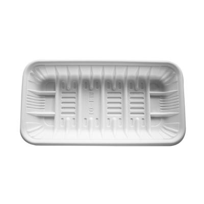 Κίνα 7.7 Inch Biodegradable Disposable Food Tray To Place All Kinds Of Fruits προς πώληση