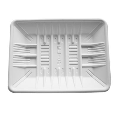 Китай Custom Eco-friendly Corn Starch Biodegradable Meat Tray Tableware продается