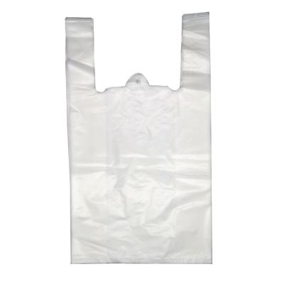 China 100% Biodegradable T Shirt Bag Compostable Large Disposable Plate Packing Bag Te koop