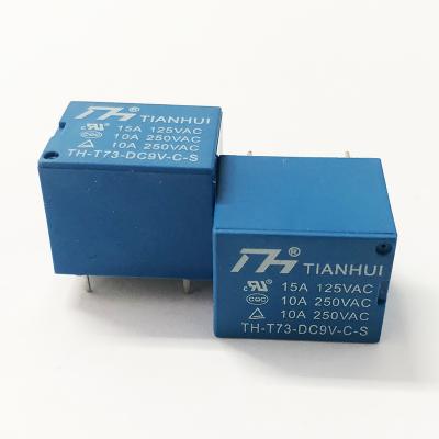 China Tianhui T73-9V-C 5pin Sealed Relay for sale