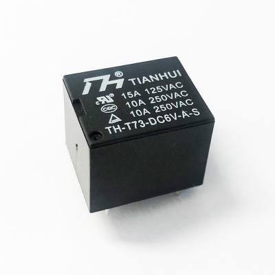 China Tianhui Relay T73-6V-A 4pin Sealed Relay for sale