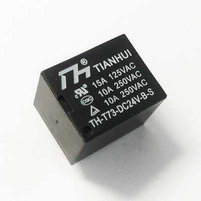 China Tianhui T73-24V-B 4pin Sealed Relay for sale