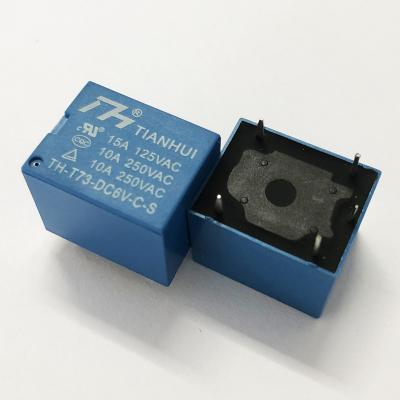 China Tianhui T73-6V-C 5pin PCB Relay 6vdc/24vdc Sealed Relay for sale