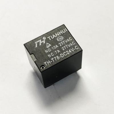 China Tianhui T78 24V 1C Sealed Anti-theft Relay for sale