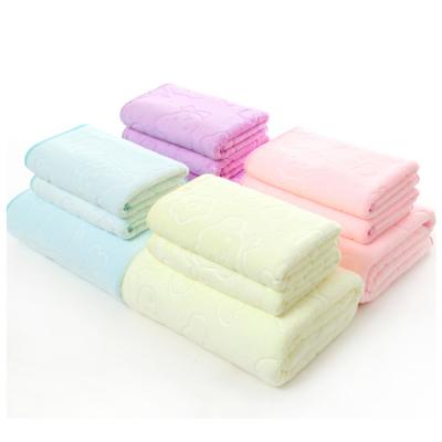 China Other Hot Selling Best Nano Fiber Kids Big Towel Thickened Absorbent Towel With Animal for sale