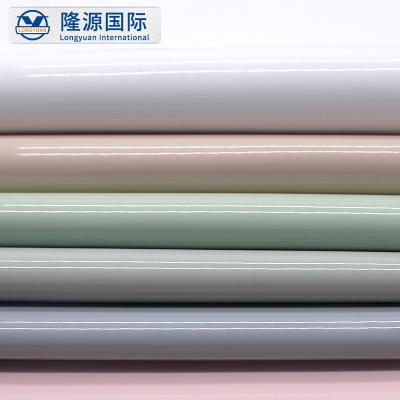 China 0.8mm Waterproof Faux PU Leather Coated Backing Material Customized For Shoes for sale