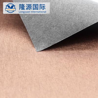 China Customized Plain Waterproof Wholesale Faux PU Leather 0.6mm Fast Shipping For Notebook for sale