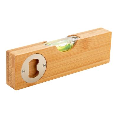 China Cheap Mini Level With Bottle Opener Bartender Wooden Material Bottle Openers Beer Bottle Openers for sale