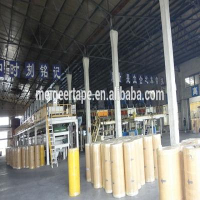 China ANTISTATIC our factory BOPP Rolls jumbo 37mic packing tape for our old customers from Egypt for sale