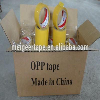 China Waterproof Our Factory OPP Box Packaging Tapes Beige Color For Our Korean Customers for sale