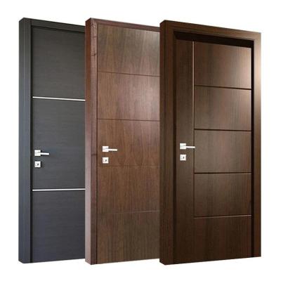 China High Quality Modern Interior Wooden Sound Insulation Custom Bedroom Door Design for sale