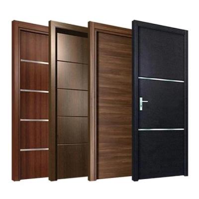 China High Quality Modern Interior Wooden Sound Insulation Custom Bedroom Door Design for sale