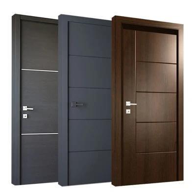 China High Quality Modern Interior Wooden Sound Insulation Custom Bedroom Door Design for sale